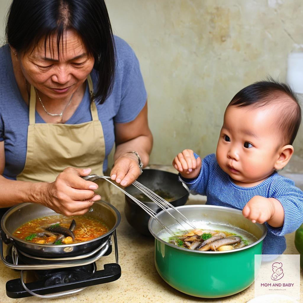 chế biến lươn cho bé
