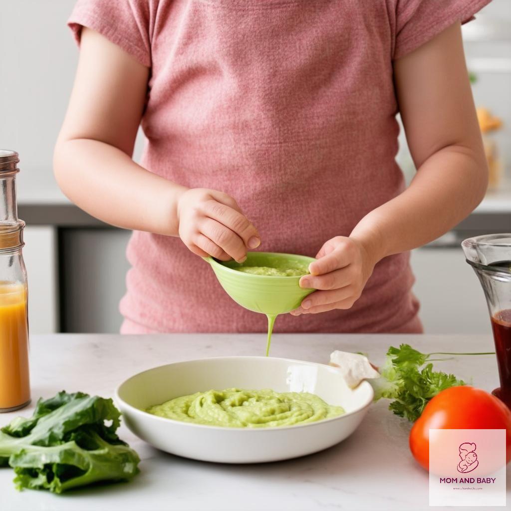 Chế biến thức ăn dặm cho bé