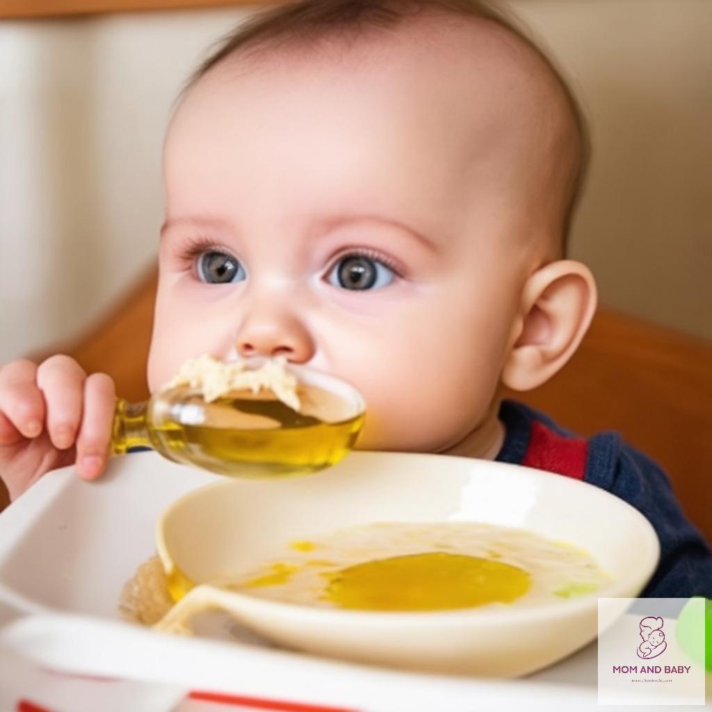 Dầu ăn dặm cho bé 6 tháng Lựa chọn an toàn và dinh dưỡng