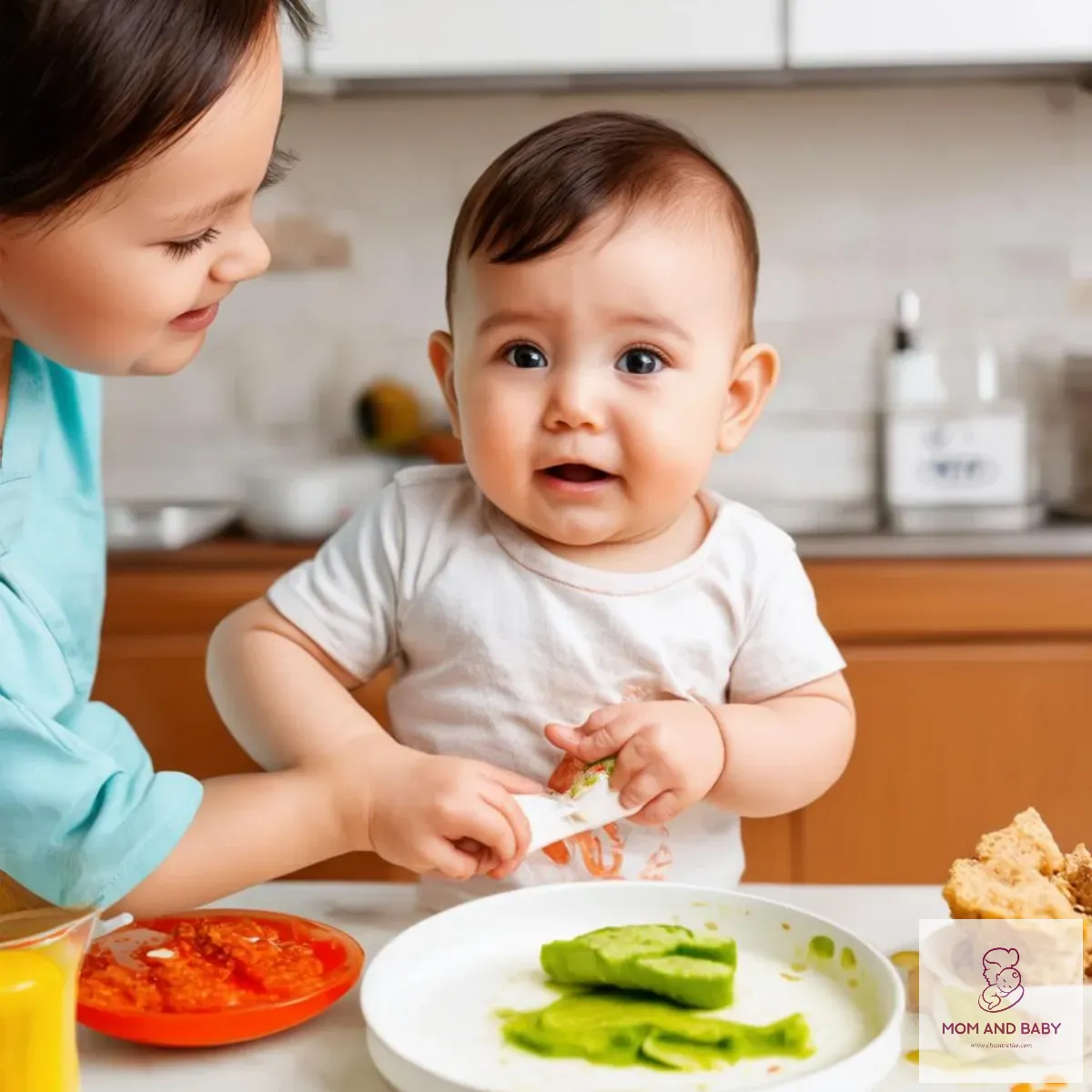 giới thiệu thực phẩm mới cho bé