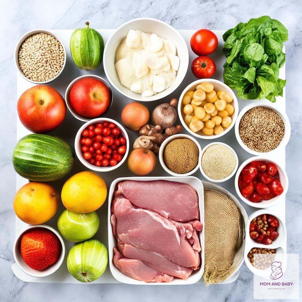 Nguyên liệu nấu ăn dặm cho bé