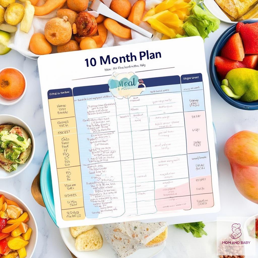 Thực đơn ăn dặm cho bé 10 tháng tuổi