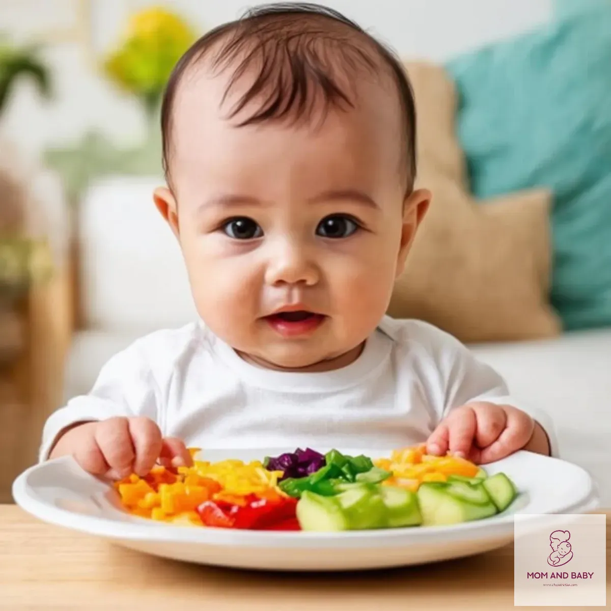 Thực phẩm ăn dặm cho bé 8 tháng